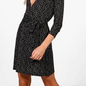 Boohoo wrap dress
